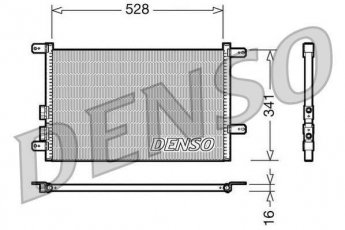 Купить DCN01003 DENSO Радиатор кондиционера Alfa Romeo 147 1.9 JTD