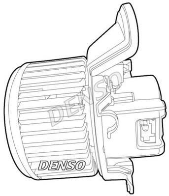 Купить DEA01211 DENSO Вентилятор печки Мито (1.2, 1.4, 1.6)