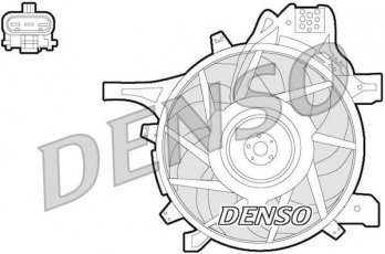 Купити DER20012 DENSO Вентилятор охолодження Корса