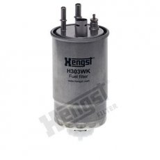 Купити H303WK HENGST FILTER Паливний фільтр (прямоточний) Doblo 230 (1.3 D Multijet, 1.9 JTD)