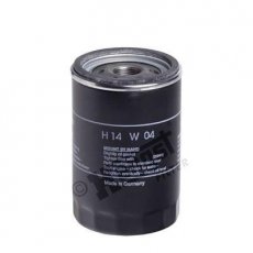 Купити H14W04 HENGST FILTER Масляний фільтр (накручуваний) Транспортер Т3 (1.6, 1.9, 2.1)