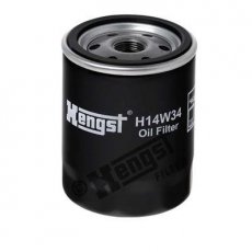 Купить H14W34 HENGST FILTER Масляный фильтр (накручиваемый) Дискавери 2.5 Td5