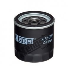 Масляний фільтр H316W HENGST FILTER – (накручуваний) фото 1