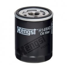 Масляний фільтр H14W43 HENGST FILTER –  фото 1