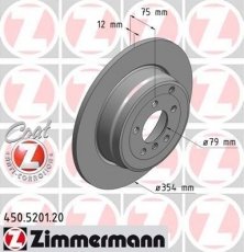 Гальмівний диск 450.5201.20 Zimmermann фото 1
