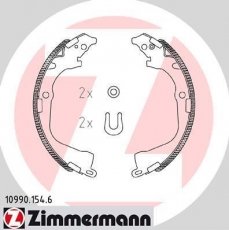 Купить 10990.154.6 Zimmermann Тормозные колодки задние Амарок (2.0, 3.0) 