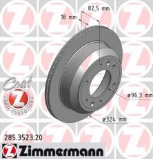 Тормозной диск 285.3523.20 Zimmermann фото 1