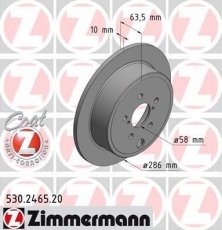 Купить 530.2465.20 Zimmermann Тормозные диски Forester (2.0 AWD, 2.0 D AWD, 2.5 AWD)