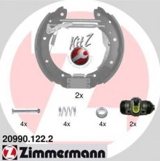 Купить 20990.122.2 Zimmermann Тормозные колодки задние BMW E36 (316 i, 318 i, 318 tds) 