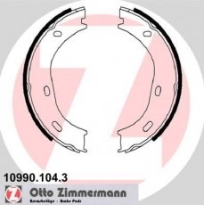 Гальмівна колодка 10990.104.3 Zimmermann –  фото 1