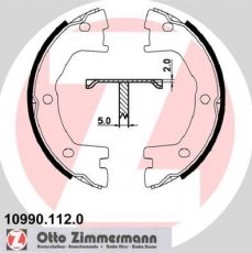 Купить 10990.112.0 Zimmermann Тормозные колодки задние Daily (2.3, 2.5, 2.8, 3.0) 