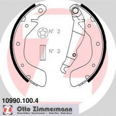 Тормозная колодка 10990.100.4 Zimmermann –  фото 1
