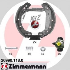 Купить 20990.118.0 Zimmermann Тормозные колодки  
