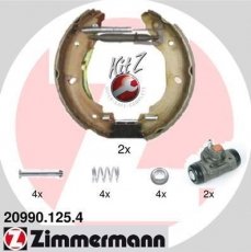 Купити 20990.125.4 Zimmermann Гальмівні колодки задні Транзіт (6, 7) (2.0, 2.2, 2.3, 2.4, 3.2) 