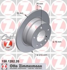 Гальмівний диск 150.1282.20 Zimmermann фото 1