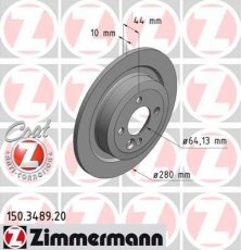 Тормозной диск 150.3489.20 Zimmermann фото 1