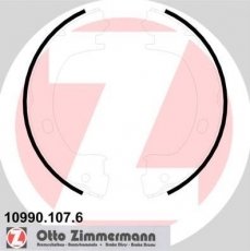 Гальмівна колодка 10990.107.6 Zimmermann –  фото 1