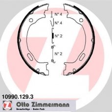 Гальмівна колодка 10990.129.3 Zimmermann –  фото 1