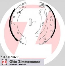 Купить 10990.137.3 Zimmermann Тормозные колодки задние Пежо 206 (1.1, 1.4, 1.6, 1.9, 2.0) 