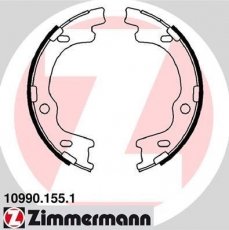 Купити 10990.155.1 Zimmermann Гальмівні колодки задні Кіа Сід (1.4, 1.6, 2.0) 