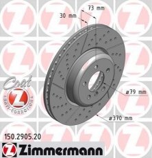 Купить 150.2905.20 Zimmermann Тормозные диски 4 серия (Ф32, Ф33, Ф36) (2.0, 3.0)