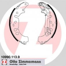 Купить 10990.113.9 Zimmermann Тормозные колодки задние Linea (1.3 D Multijet, 1.4) 