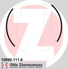 Гальмівна колодка 10990.111.8 Zimmermann –  фото 1