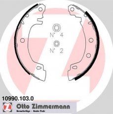 Тормозная колодка 10990.103.0 Zimmermann –  фото 1