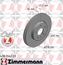 Тормозной диск 430.2641.20 Zimmermann фото 1