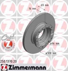 Гальмівний диск 250.1370.20 Zimmermann фото 1