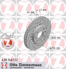 Купить 430.1461.52 Zimmermann Тормозные диски Espero (1.5 16V, 1.8, 2.0)