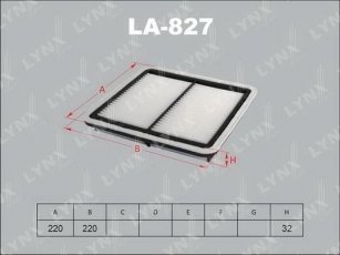 Купить LA-827 LYNXauto Воздушный фильтр Subaru XV