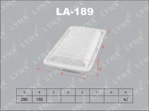 Купить LA-189 LYNXauto Воздушный фильтр 