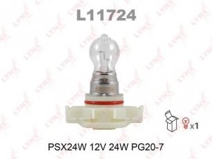 Купити L11724 LYNXauto Лампочки протитуманок