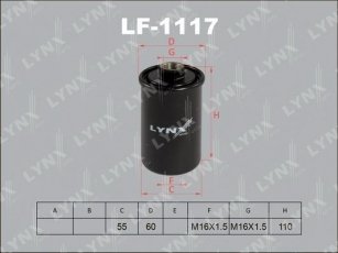 Топливный фильтр LF-1117 LYNXauto фото 1
