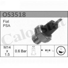 Купити OS3518 Calorstat by VERNET Датчик тиску масла Фіат Уно