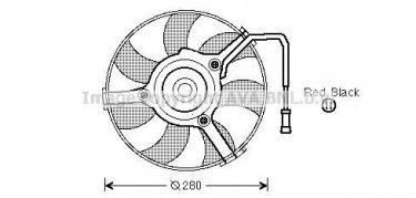 Купить AI7504 AVA QUALITY COOLING Вентилятор охлаждения Volkswagen