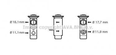 Купити MS1124 AVA QUALITY COOLING Клапан кондиціонера