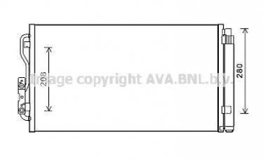 Купить BWA5434D AVA QUALITY COOLING Радиатор кондиционера 2 серия (Ф22, Ф23) (1.5, 2.0, 3.0)
