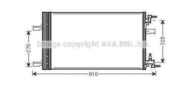 Купити OLA5499D AVA QUALITY COOLING Радіатор кондиціонера Cruze (1.4, 1.6, 1.7, 1.8, 2.0)