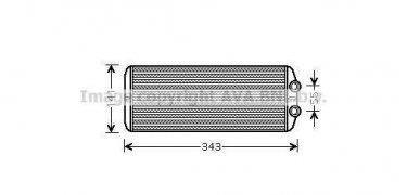 Купить PE6311 AVA QUALITY COOLING Радиатор печки Citroen C5 (2, 3)