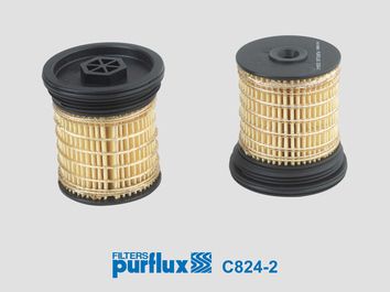 Купить C824-2 PURFLUX Топливный фильтр  Lancia