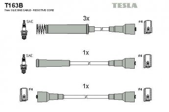 Купить T163B TESLA Провода зажигания