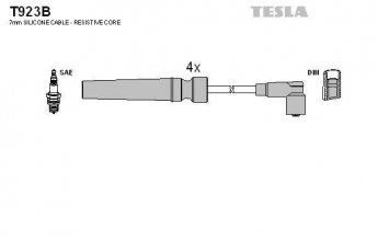 Купить T923B TESLA Провода зажигания Нубира