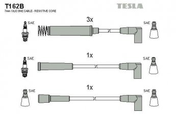 Купить T162B TESLA Провода зажигания Кадет 1.6