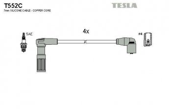 Купить T552C TESLA Провода зажигания Фиорино (1.4, 70 i.e. 1.4, 75 i.e. 1.6)