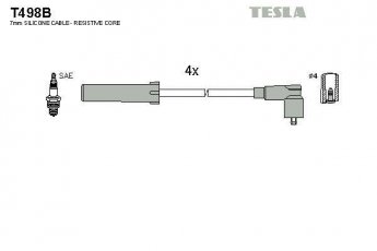 Провод зажигания T498B TESLA фото 1