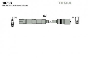 Купить T073B TESLA Провода зажигания Audi A8 (2.8, 2.8 quattro)
