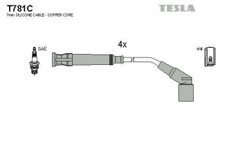 Купить T781C TESLA Провода зажигания BMW