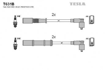 Купить T631B TESLA Провода зажигания Фиат